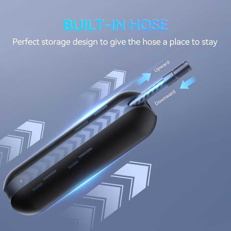 CYCPLUS Electric Air Compressor Portable Bicycle Pump Car Tire Inflator, Max 150 PSI, Auto Shut-Off Air Pump with Presta and Schrader Valves for All Bicycles Motorcycles and Cars - Image 4